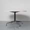 Runder weißer Tisch von Charles & Ray Eames für Vitra 2