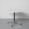 Table Contract Carrée Blanche par Charles & Ray Eames pour Vitra 1