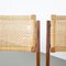 Dining Room Chairs with Wicker Back from Topform, Set of 4, Image 9