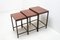 Tables Gigognes H-50 Modernistes par Jindrich Halabala, Set de 3 15