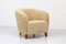 Swedish Modern Sheepskin Lounge Chair 1