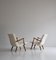 Swedish Pinewood & Sheepskin Lounge Chairs, 1940s, Set of 2 4