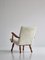 Swedish Pinewood & Sheepskin Lounge Chairs, 1940s, Set of 2, Image 6