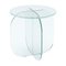 Clear Glass Nor Side Table by Sebastian Scherer, Image 1