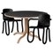 Diamond Black Kolho Dining Chairs & Table by Matthew Day Jackson for Made by Choice, Set of 3 1
