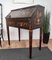 Italian Marquetry Walnut Burl Secretary Slant Front Desk Writing Table 1