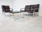 Leather Sofa Set by Preben Fabricius and Jorgen Kastholm for Walter Knoll, 1960s, Set of 3 6