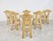 Brutalist Dining Chairs, 1970s, Set of 6, Image 5