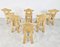 Brutalist Dining Chairs, 1970s, Set of 6, Image 6