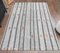 Tapis Kilim Vintage en Laine Grise 1