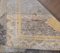 Vintage Turkish Gray & Yellow Wool Rug 8