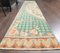 Vintage Turkish Green Wool Runner, Image 2