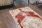 Vintage Turkish Runner Red Wool Rug 3