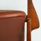 Danish Modern Teak and Brown Leather Lounge Chair by Finn Juhl for France and Son 10