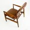 Danish Modern Teak and Brown Leather Lounge Chair by Finn Juhl for France and Son 11