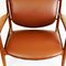 Danish Modern Teak and Brown Leather Lounge Chair by Finn Juhl for France and Son, Image 5