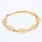 French 18 Karat Yellow Gold Filigree Link Bracelet, 1950s 3