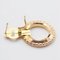 20th Century French 18 Karat Rose Gold Dangle Earrings, Set of 2 8
