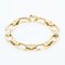 French 18 Karat Yellow Gold Convict Link Bracelet, 1980s, Image 5