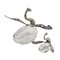 Saliera Bonbonnieres Swans, set di 2, Immagine 4