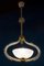 Lámpara colgante o farol Reticello de cristal de Murano de Venini, años 40, Imagen 14
