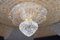 Italian Murano Glass Gold Leaves Modern Flushmount or Ceiling Light 12