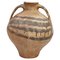 Traditional Rustic Hand-Painted Ceramic Vase, Image 1