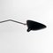 Mid-Century Modern Black Ceiling Lamp with 3 Rotating Arms by Serge Mouille 5