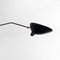 Mid-Century Modern Black Ceiling Lamp with 3 Rotating Arms by Serge Mouille, Image 5
