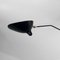 Mid-Century Modern Black Ceiling Lamp with 3 Rotating Arms by Serge Mouille 3