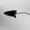 Mid-Century Modern Black Ceiling Lamp with 3 Rotating Arms by Serge Mouille, Image 3