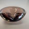 Organic Rose Murano Glass Bowl Element Shell Ashtray, Italy, 1970s 12
