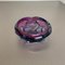 Multi-Color Murano Glass Bowl Shell Ashtray, Italy, 1970s 5