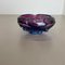 Multi-Color Murano Glass Bowl Shell Ashtray, Italy, 1970s 7