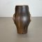 Brutalist Abstract Studio Pottery Vase by Gerhard Liebenthron, Germany, 1980s 10