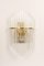 Kristallglas Wandleuchten von Christoph Palme, Deutschland, 1970er, 2er Set 7