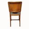 Art Deco Walnut Dining Chairs, 1930s, Set of 4, Image 5