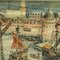 Vintage Hafen eines Handelsstädte Hafen Rollbare Wandkarte 3