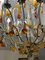 Lackierter Bronze Kronleuchter mit Glas Obst 2