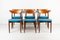 Moderne skandinavische Esszimmerstühle aus Teak von Harry Østergaard für Randers Møbelfabrik, 1960er, 6er Set 4