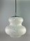 Space Age Glass Hanging Ceiling Lamp from Peill & Putzler, 1960s, Image 4