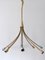 Grande Lampe à Suspension ou Lustre Sputnik Mid-Century Moderne, 1950s 1
