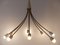 Grande Lampe à Suspension ou Lustre Sputnik Mid-Century Moderne, 1950s 7