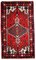 Handgeknüpfter orientalischer Vintage Hamadan Vintage Teppich, 1970er 1