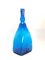 Large Mid-Century Hand Made Glass Bottle by Karol Holosko for Lednice Straight, 1970s 1