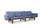 Teak Ge-236/4 Sofa by Hans J. Wegner for Getama, 1960s, Image 1