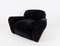 Art Deco Suede Chair, 1960s, Set of 2, Image 21