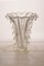 Art-Dèco Murano Kristallglas Vase von Ercole Barovier für Barovier & Toso 1