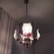 Mid-Century Modern Italian Chromed Hanging Lamp in the Style of Mazzega, 1960s, Image 6
