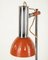 Modern Orange & Chromed Metal Table Lamp, 1970s, Image 7